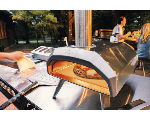 Ooni Karu 12 Pizzaoven Buiten Multi-Fuel Houtskool 40 x 80 cm Roestvrij staal Draagbaar Maximale flexibiliteit en temperatuurregeling