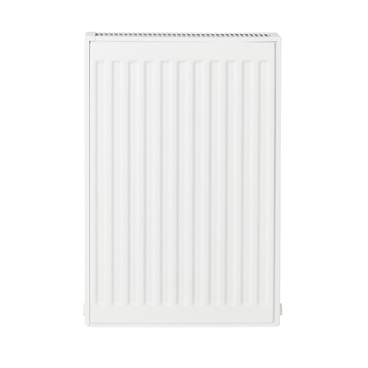 Radiateur eau chaude acier GoodHome blanc 369 W L.40 cm x H.60 cm