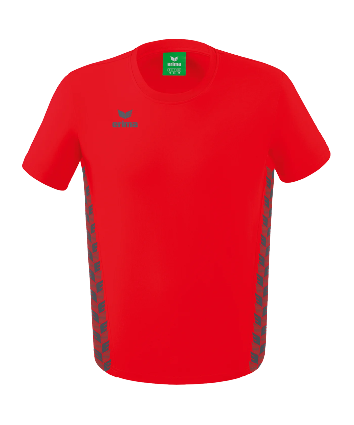 Erima Team Essential T-Shirt Kids Rot Grau