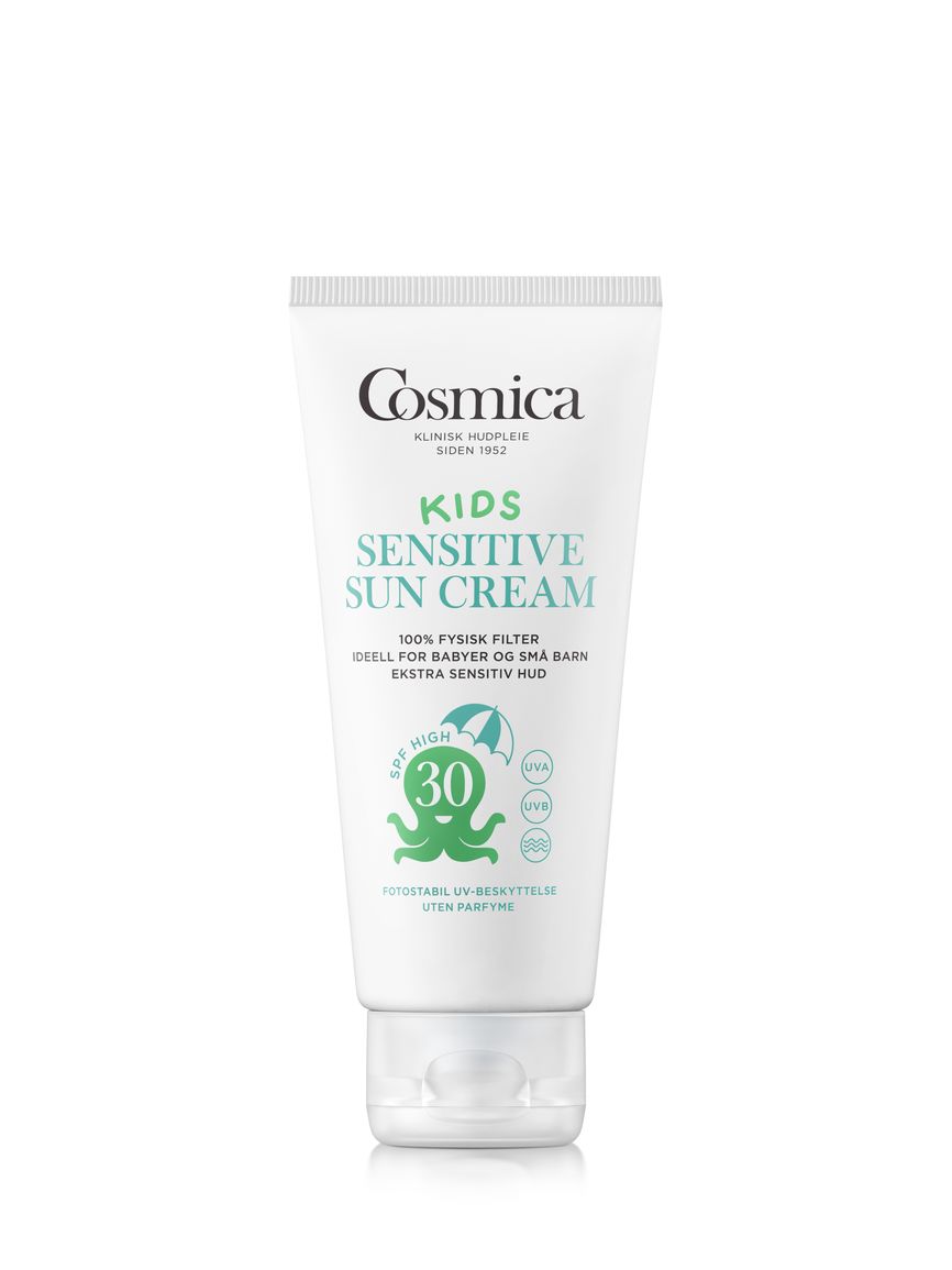 Cosmica Sun Kids Sensitive Sun Cream uparfymert SPF30 100 ml