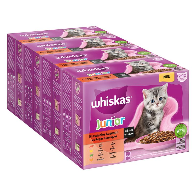 Whiskas Junior 48 x 85 g