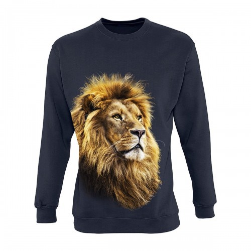 Moletom Lion, Azul