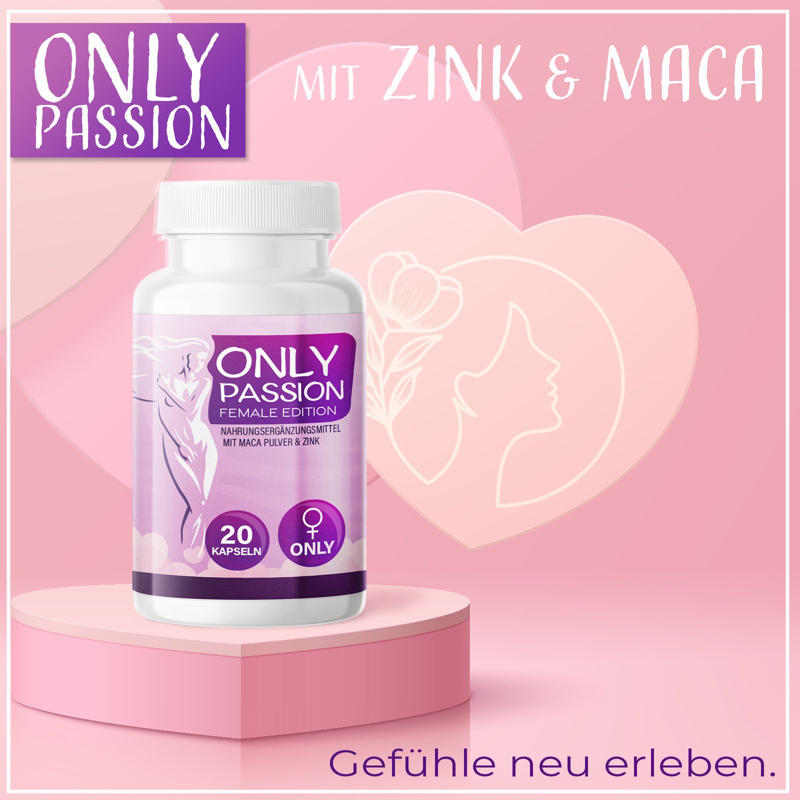 Saint Nutrition | Only Passion | Female Edition | Aphrodisiakum