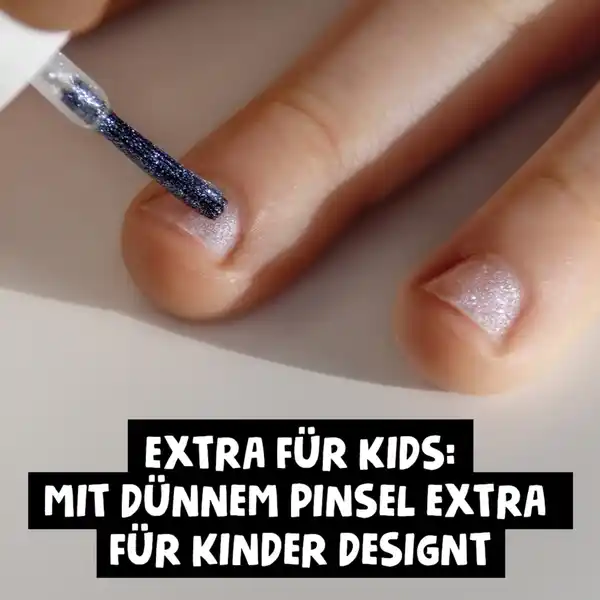 Peel-Off Nagellack 01 Glitzer