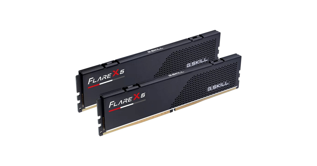 G.Skill32 GB DDR5-6400 (2x 16 GB) Dual-Kit werkgeheugen  (Zwart, F5-6400J3239G16GX2-FX5, EXPO)