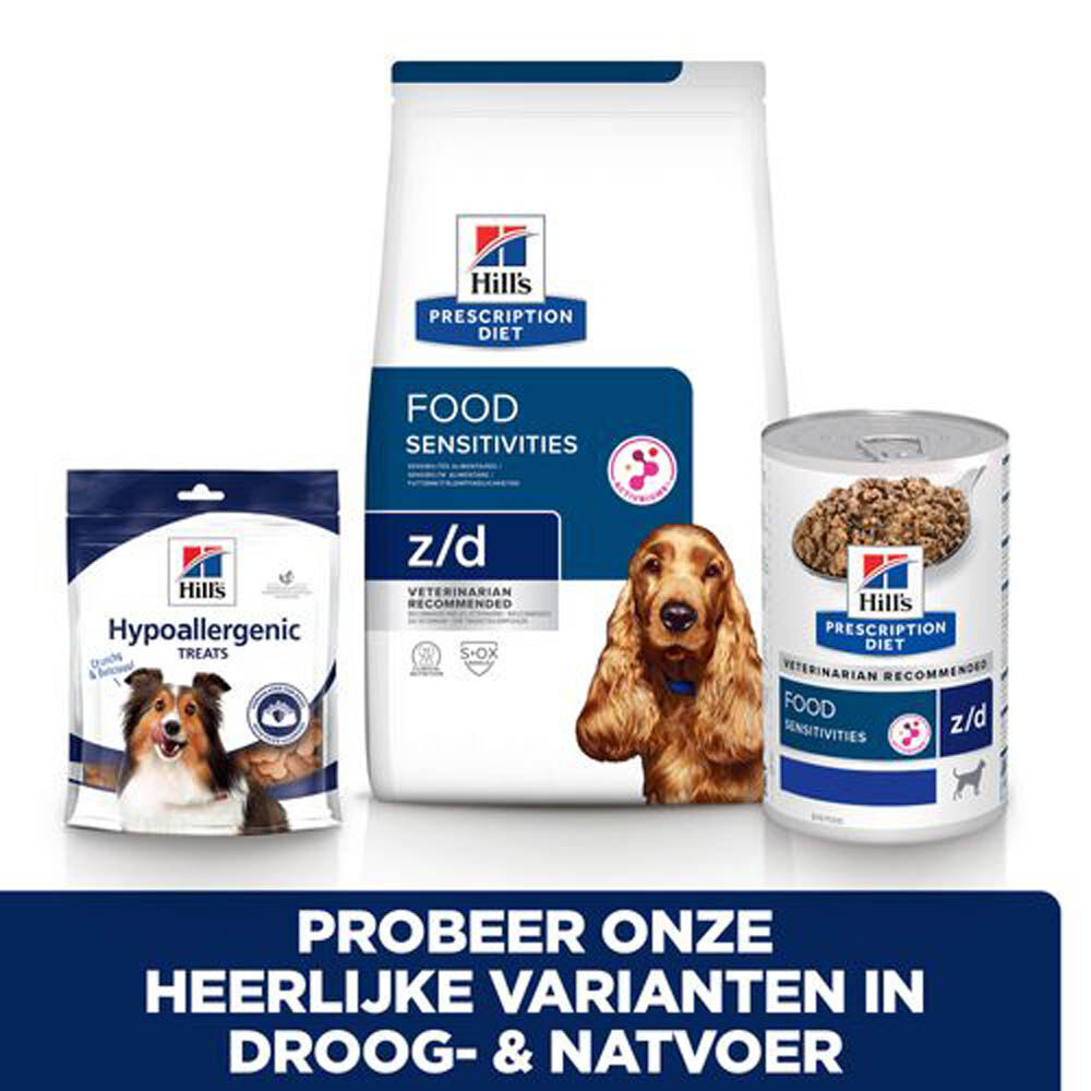 Hill's Prescription Diet Food Sensitivities z/d - Hondenvoer - 10 Kilogram - kip