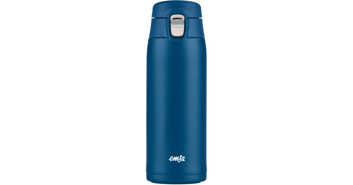 EmsaTravel Mug Light Thermosbeker  (Donkerblauw, Flip-deksel)