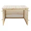 Beskyttelse for luftvarmepumpe 110x70x70-76 cm