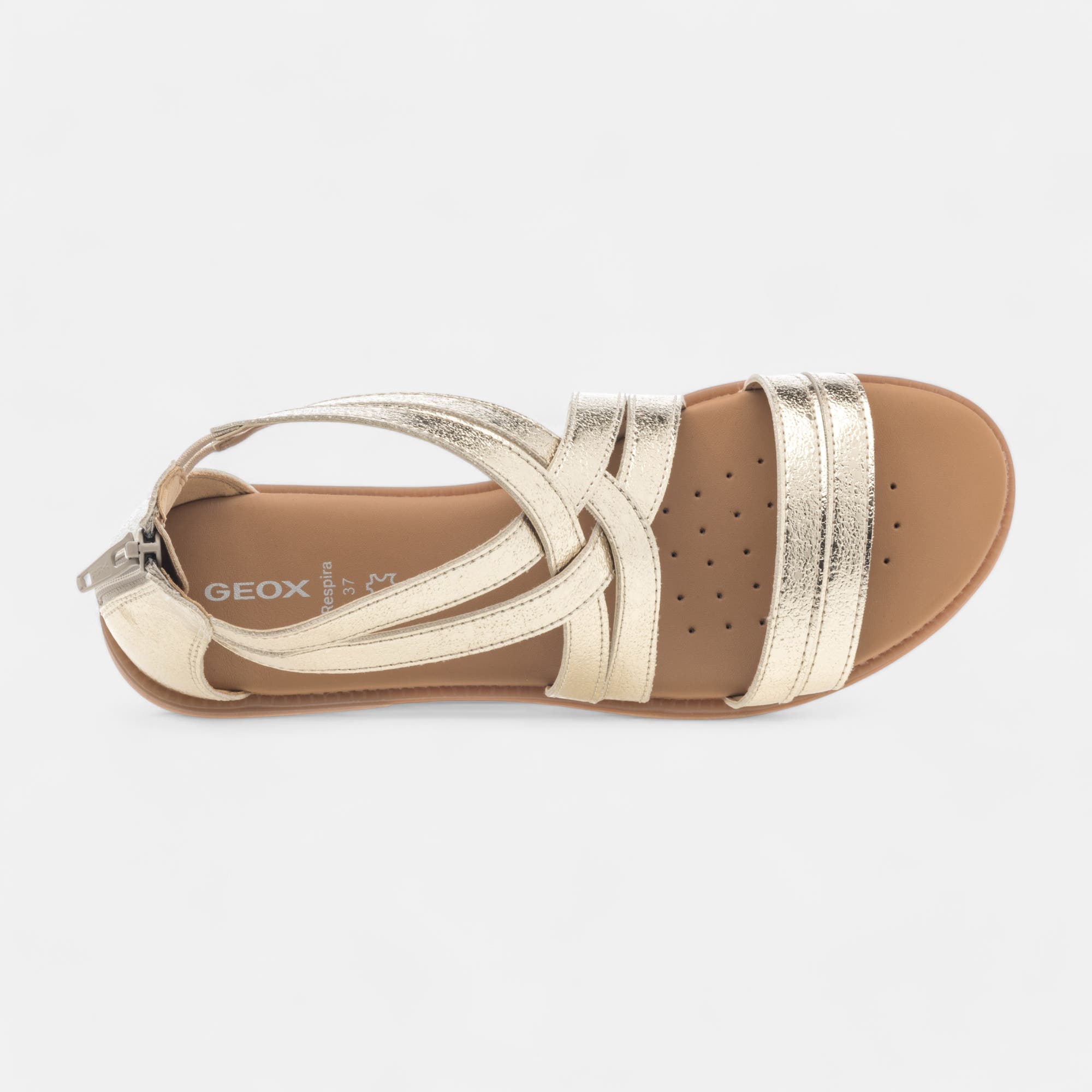Nu-pieds Fille or