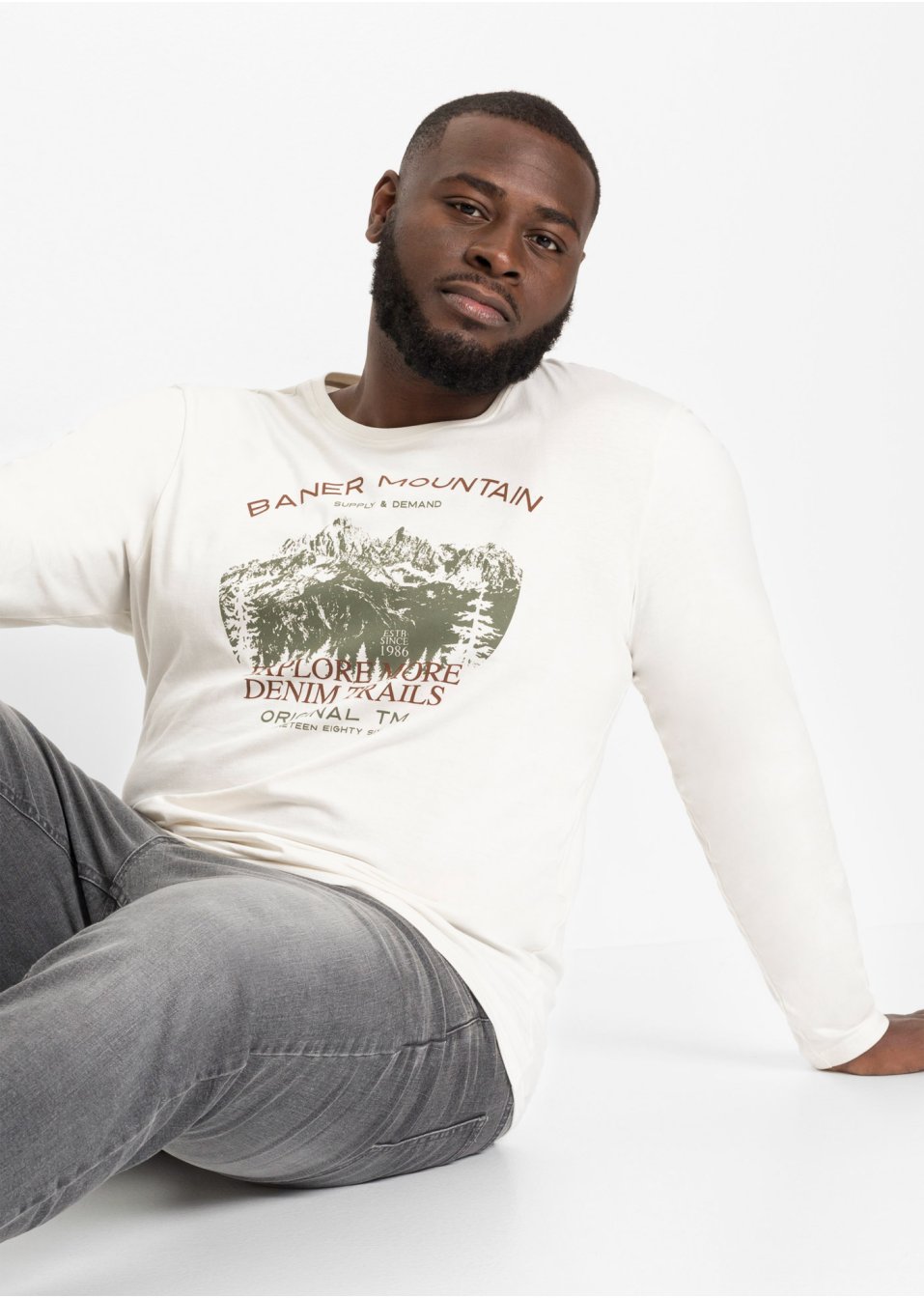Lot de 2 T-shirts manches longues