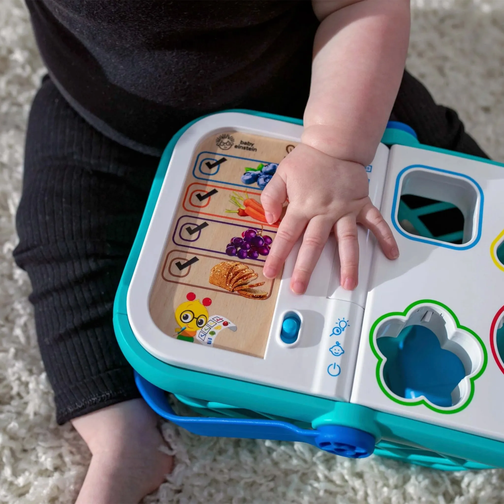 Hape Panier d'Épicerie Tactile Magic Touch