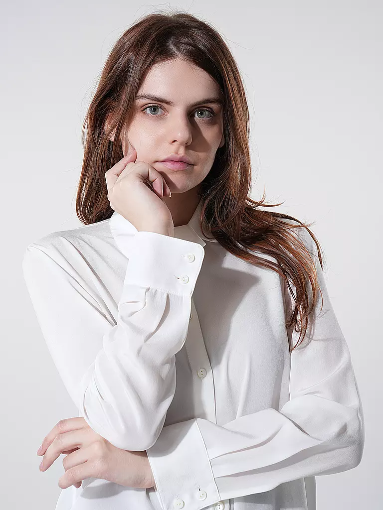 EMPORIO ARMANI Bluse weiss