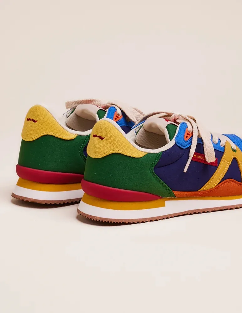 Baskets Running André M.Moustache