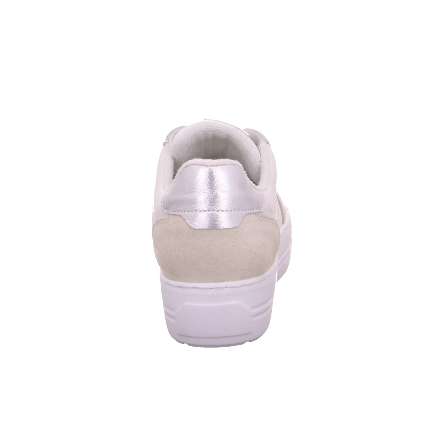SCHUHENGEL Sneaker Weiss Leder  mit Wechselfussbett