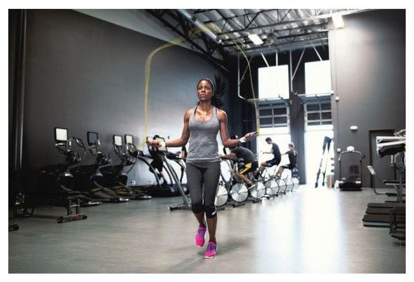Corde à sauter  pour entraînements de fitness cross-training  Noir/jaune - SKLZ