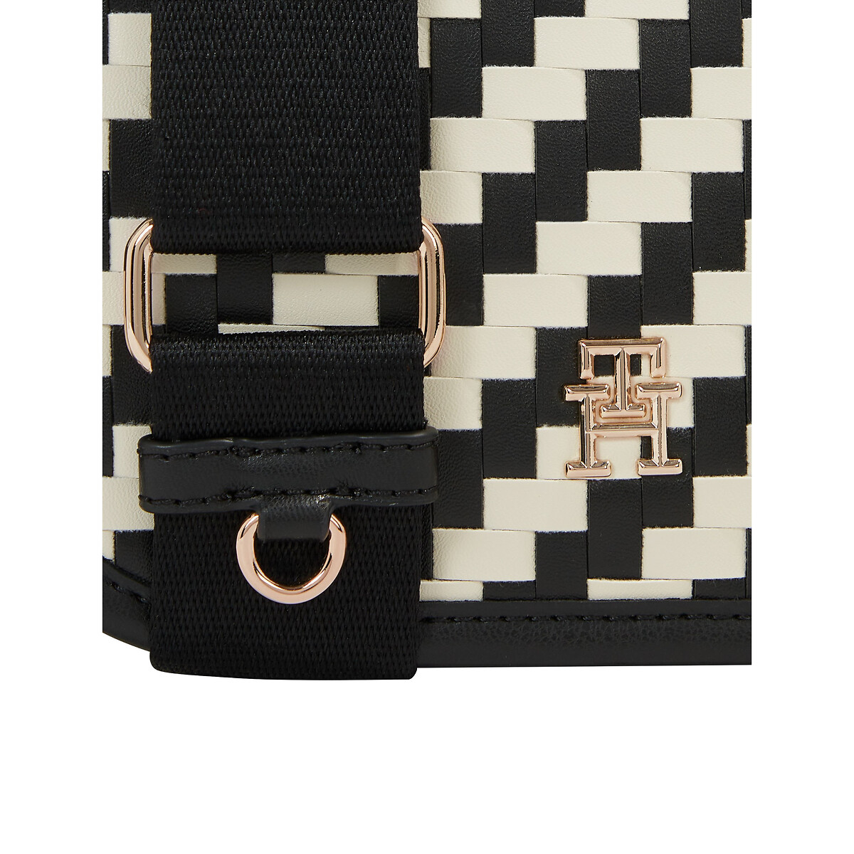 TOMMY HILFIGER<br>Bolsa de ombro bicolor TH CITY CROSSOVER WOVEN
