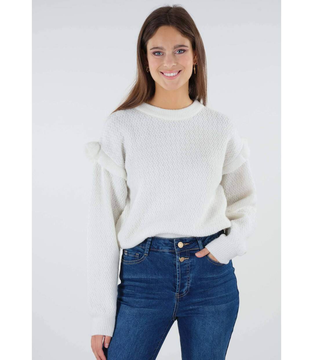 Pull en maille fantaisie JOLANE