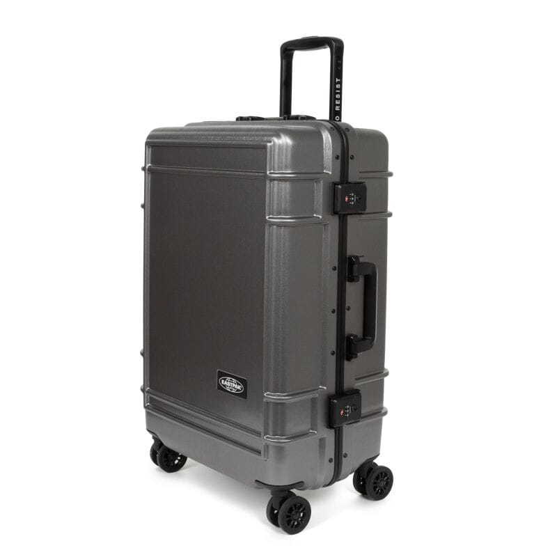 Eastpak Resist'R Case M Trolley 4 Wheels Brushed Metal