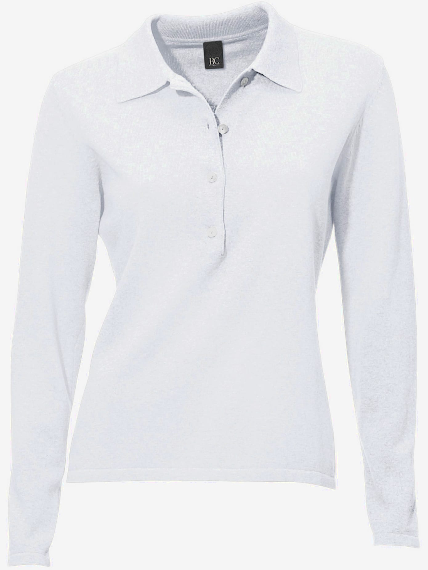 Pull polo style polo classique avec patte de boutonnage et boutons