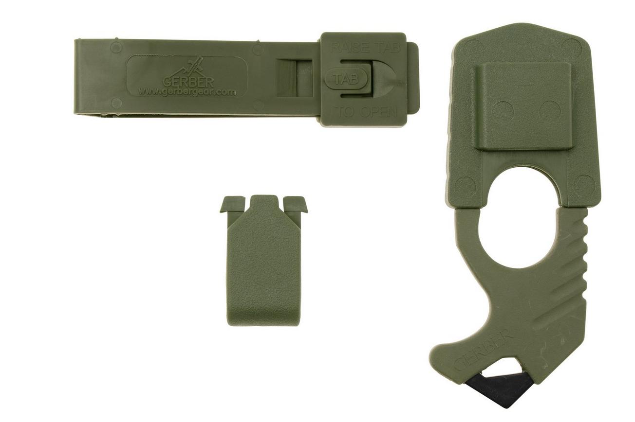 Gerber Strap Cutter 22-01943, FG504 Green, snijhaak