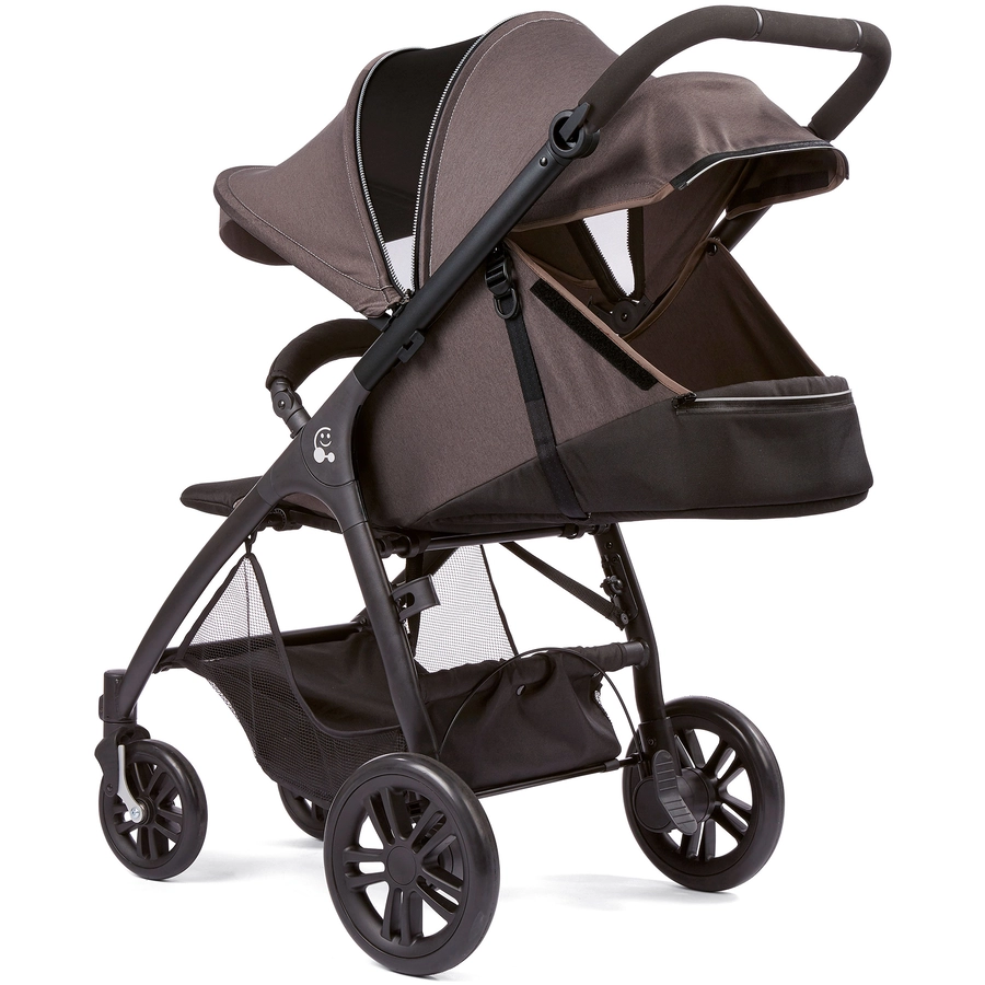 GESSLEIN Buggy SMILOO Happy blacktaupe melange
