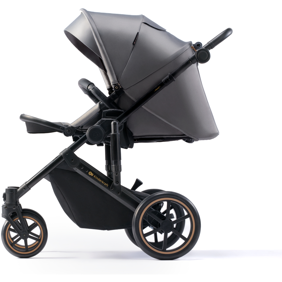 Kinderkraft Kinderwagen Prime2 3in1 Mink Pro Shadow Grey