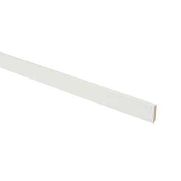 Plakplint Wit 240 cm