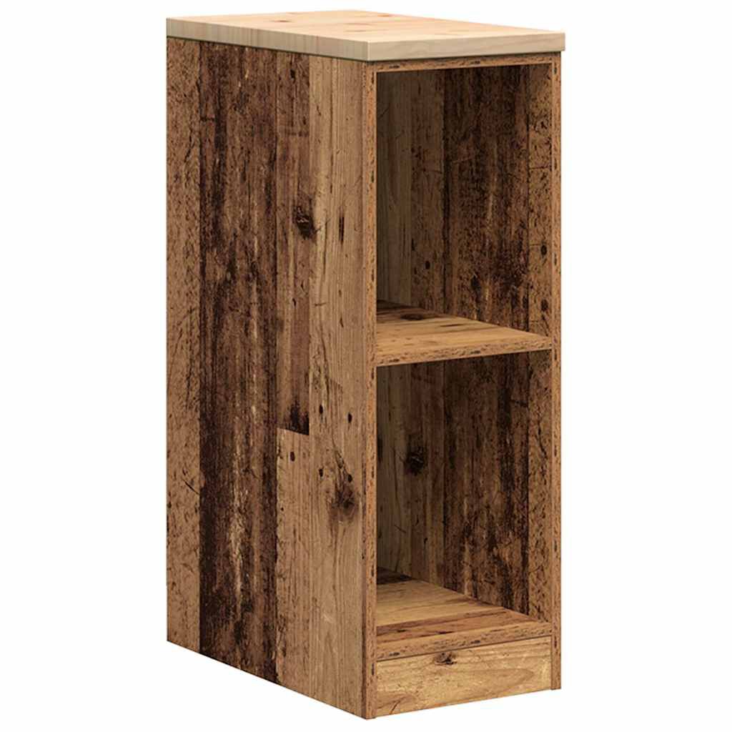 vidaXL Garagekast antiek hout 30x51x85 cm