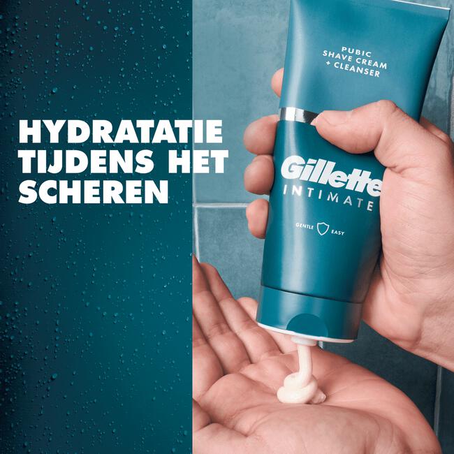 Gillette Intimate 2-In-1 Scheercrème & Reiniger Voor Intieme Zone 177 ML