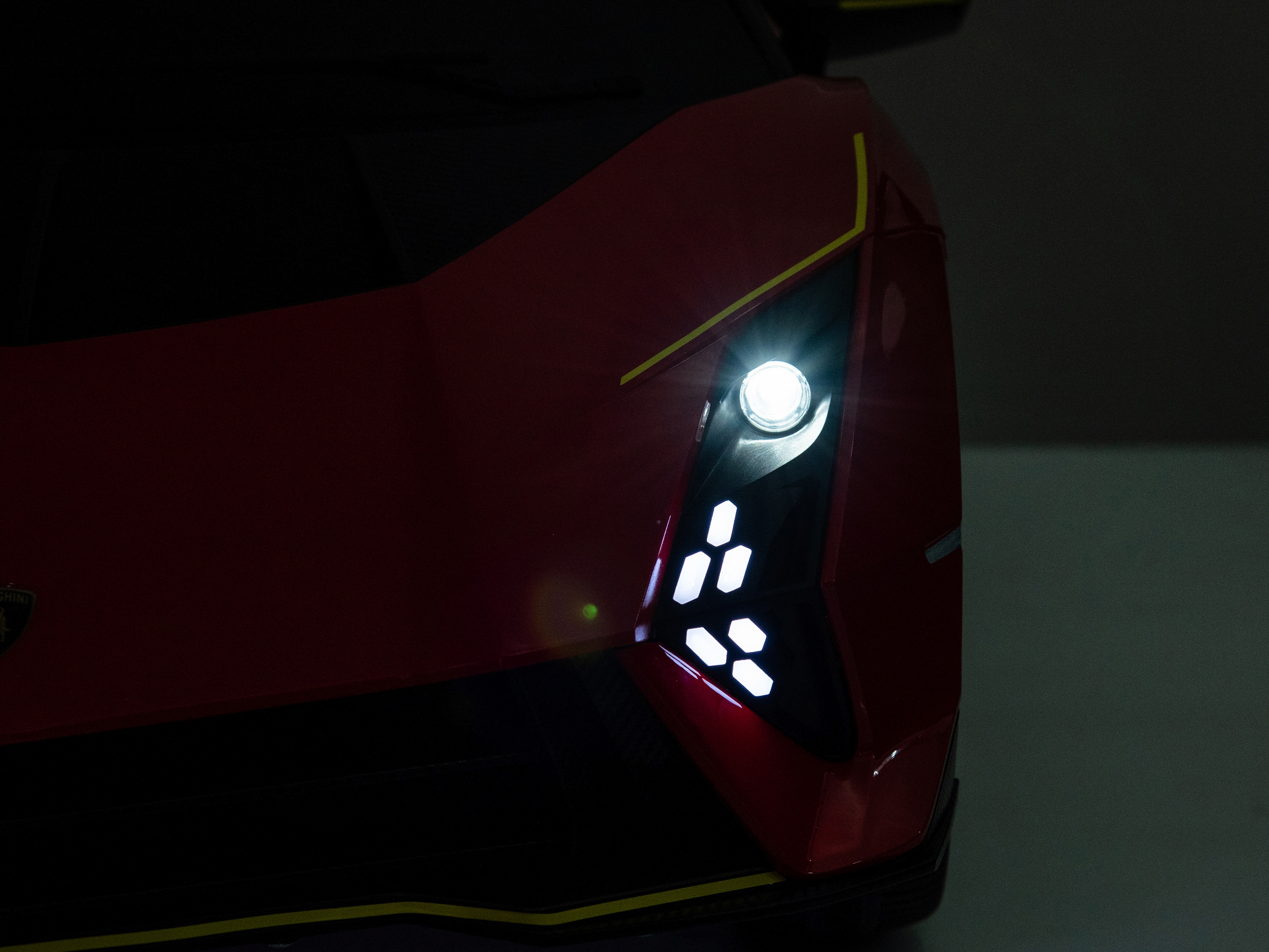 Elektroauto Kinder Lamborghini Autentica rot