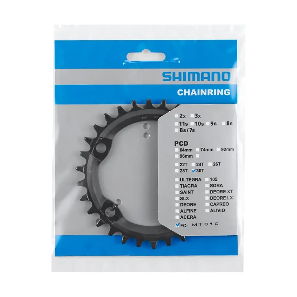Shimano Deore FC-MT610 Single Kettingblad Zwart 12 Speed