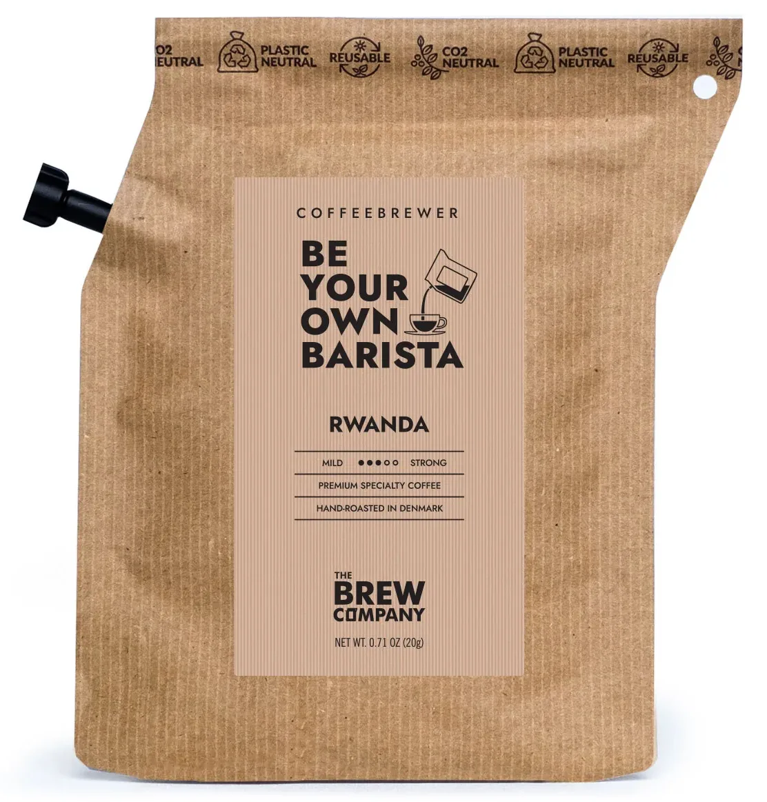 The Brew Company Rwanda 2 Cup of Coffee