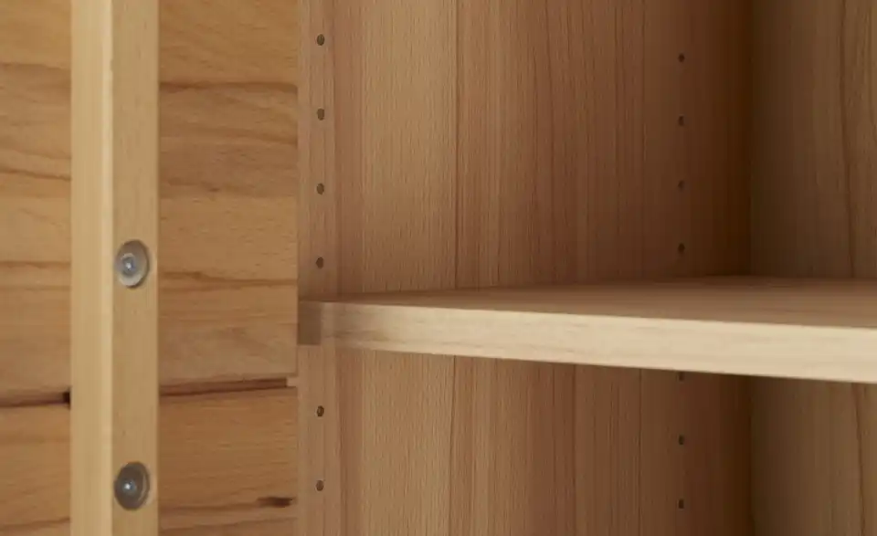 smart Aktenschrank Malmö 51 cm 189 cm Kernbuche, Kernbuche (Nachbildung)
