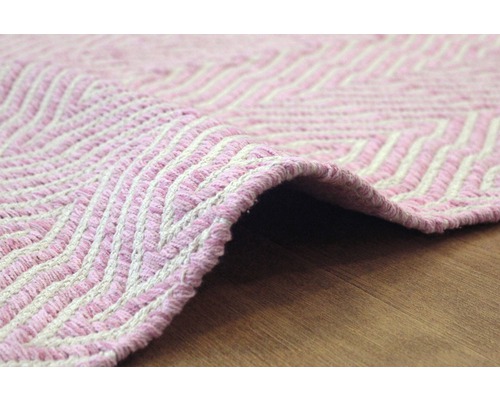 Fleckerlrug Venus 510 roze 160x230 cm
