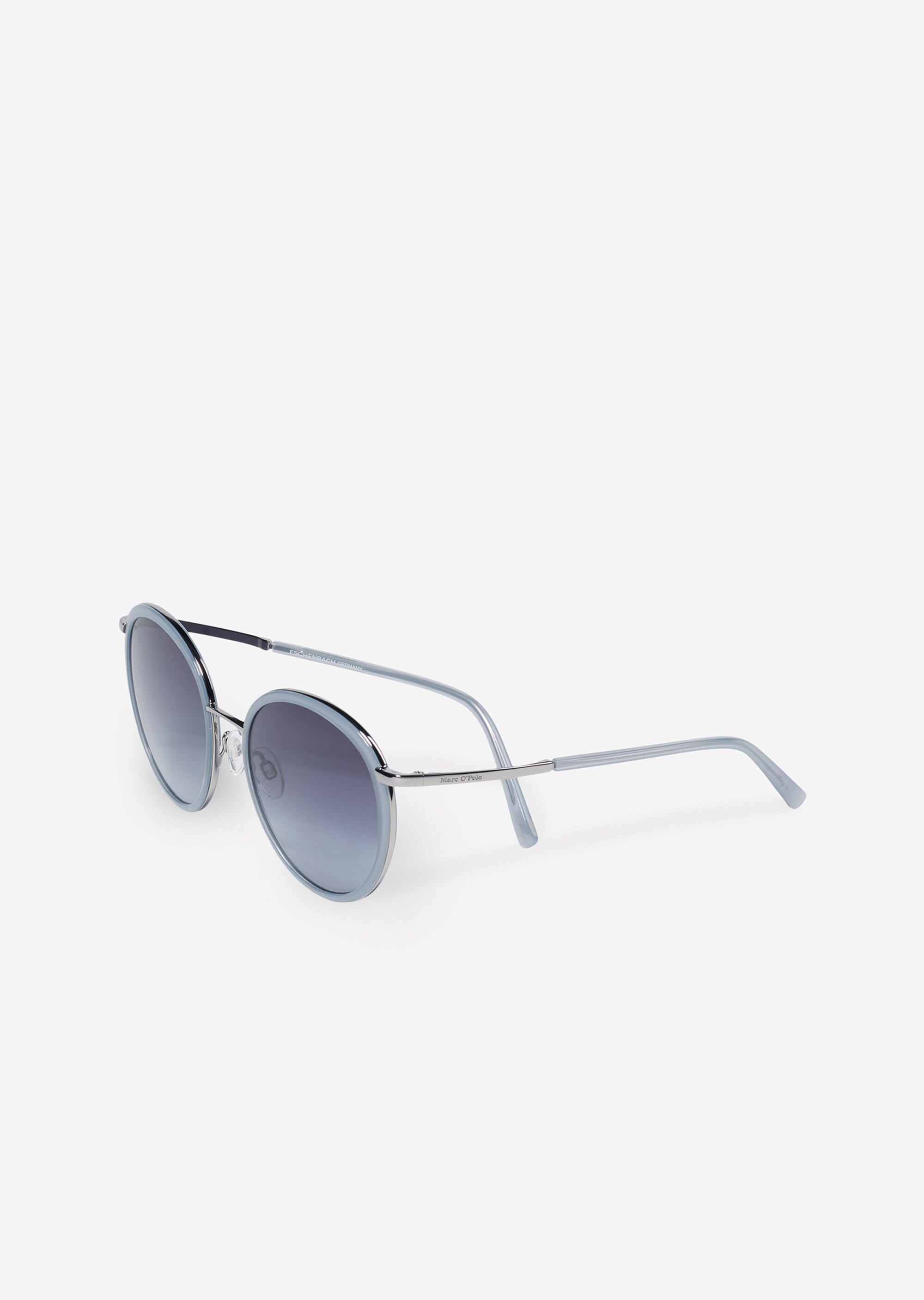 Damen-Sonnenbrille mit extravagantem Edelstahl-Acetat-Rahmen