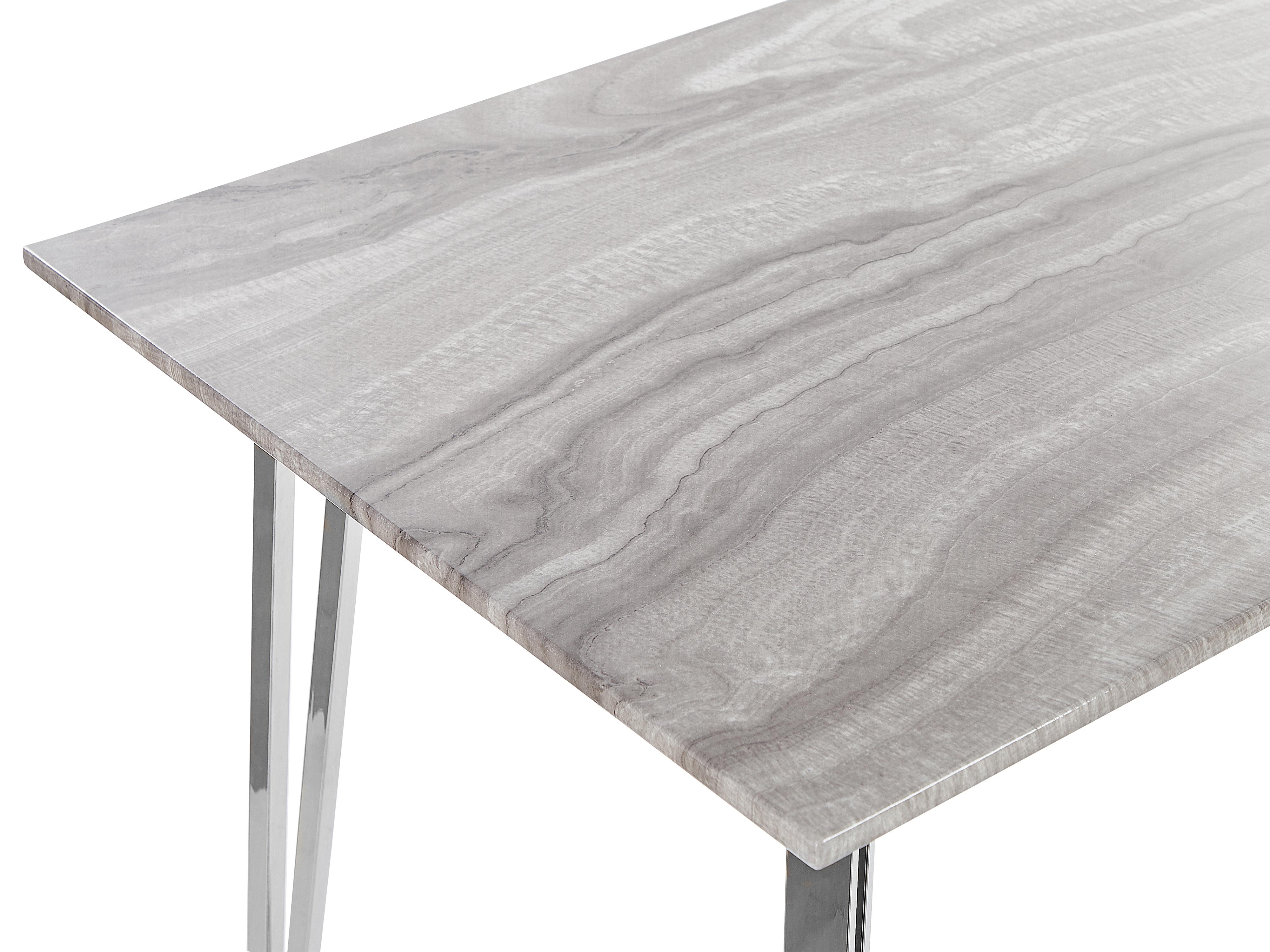 Eettafel GREYTON Wit 70 cm 120 cm