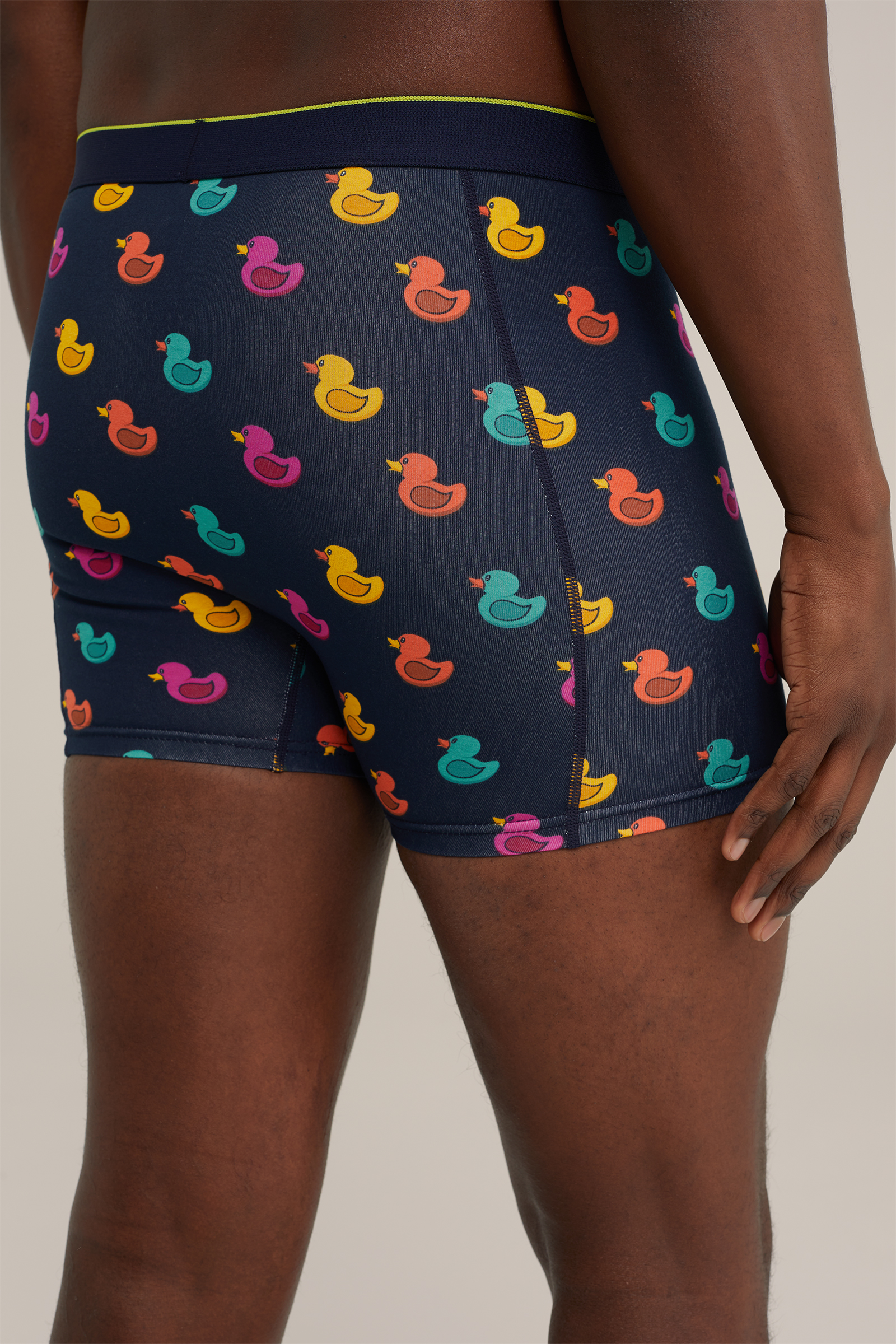 boxershort met dessin WE Fashion Donkerblauw
