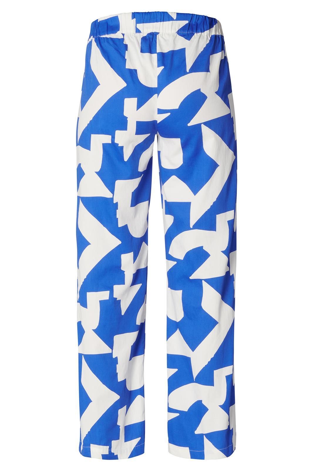 Noppies Maternity Casual broek Mesa - Graphic Blue Print