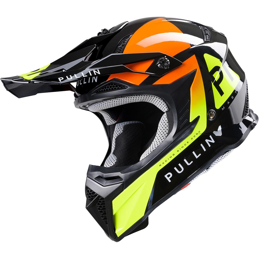 pull-in - Casque Master - 2024 Noir / Orange / Jaune fluo