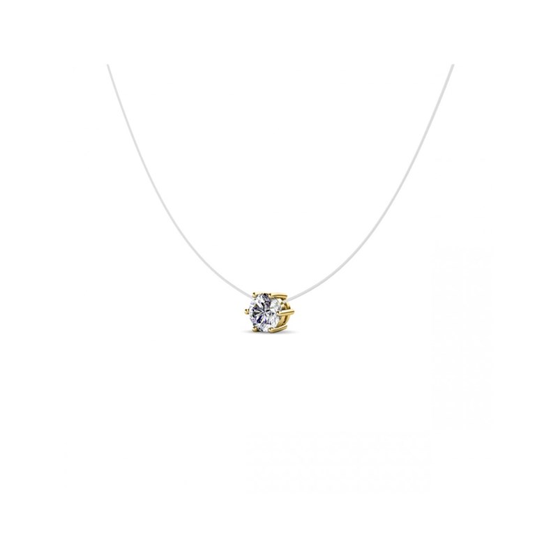 Collier Mermaid's Tears - Doré et Cristal