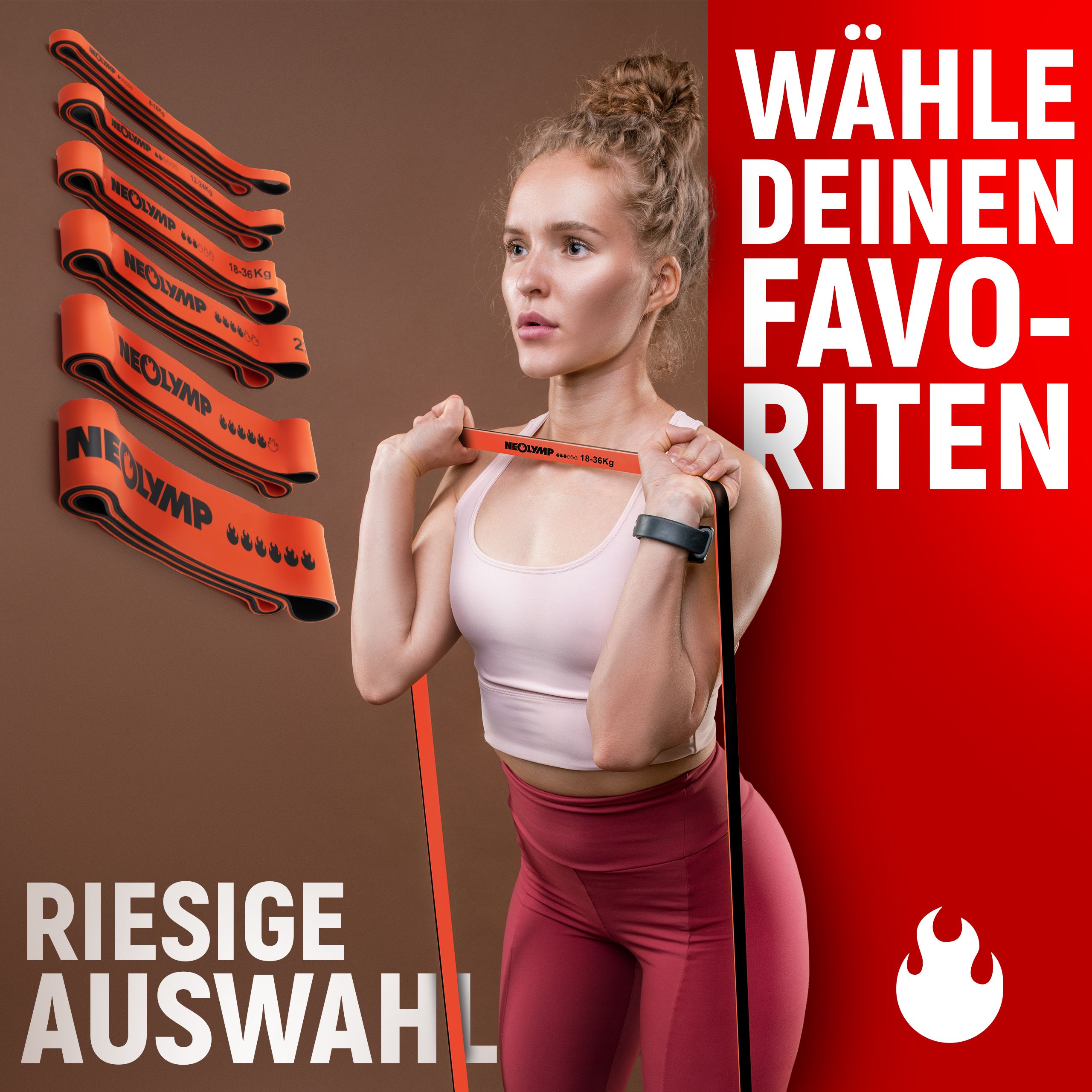 NEOLYMP Resistance Bands