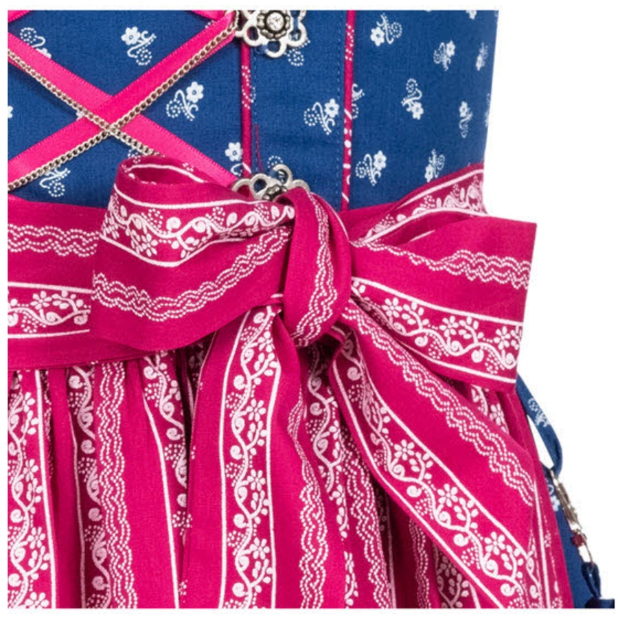 Nübler Kinderdirndl 3-teilig Demi Blau