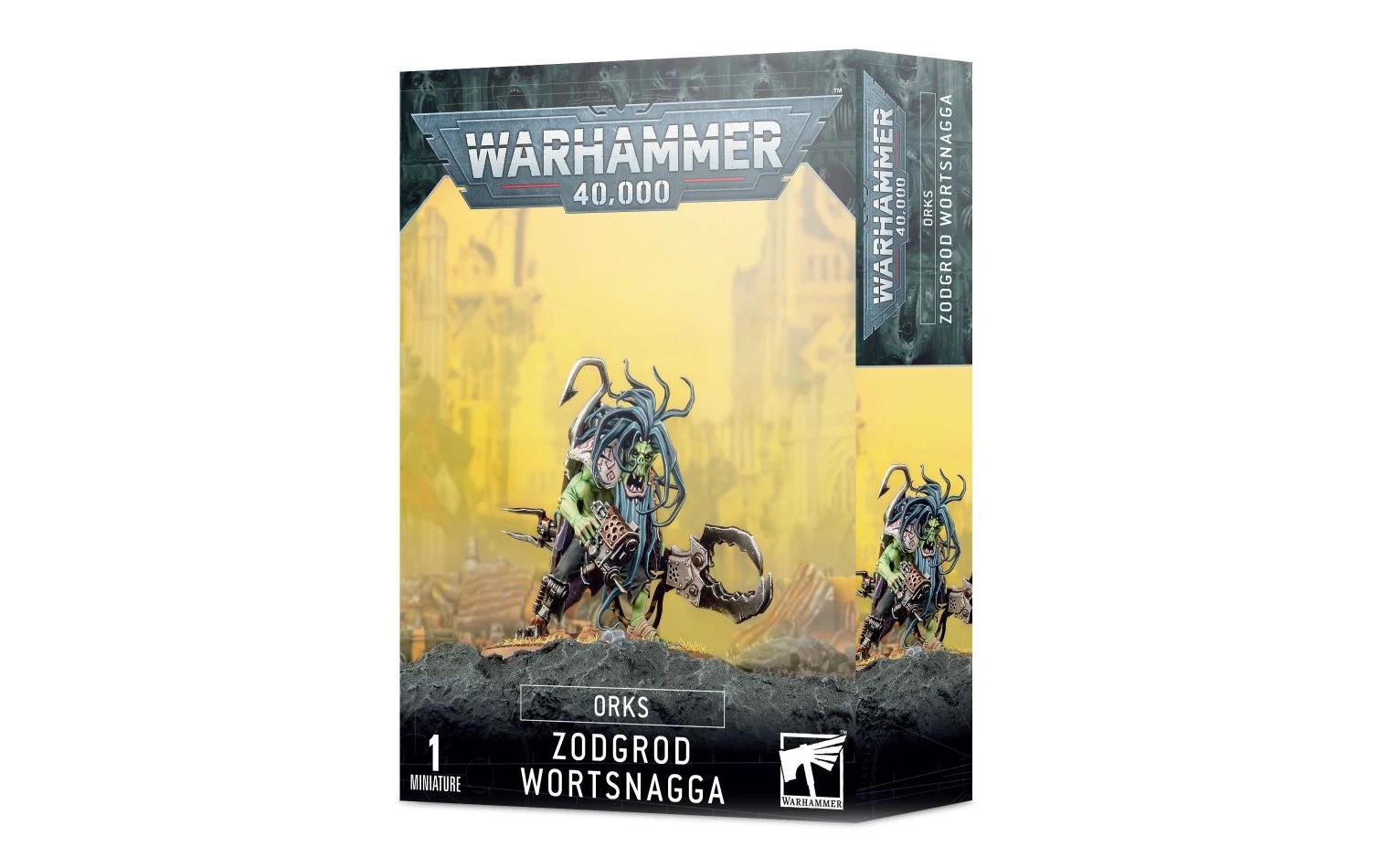 Figur Warhammer 40.000 Orks Zodgrod WortsnaggaWarhammer 40K Orks Zodgrod Wortsnagga Bausatz