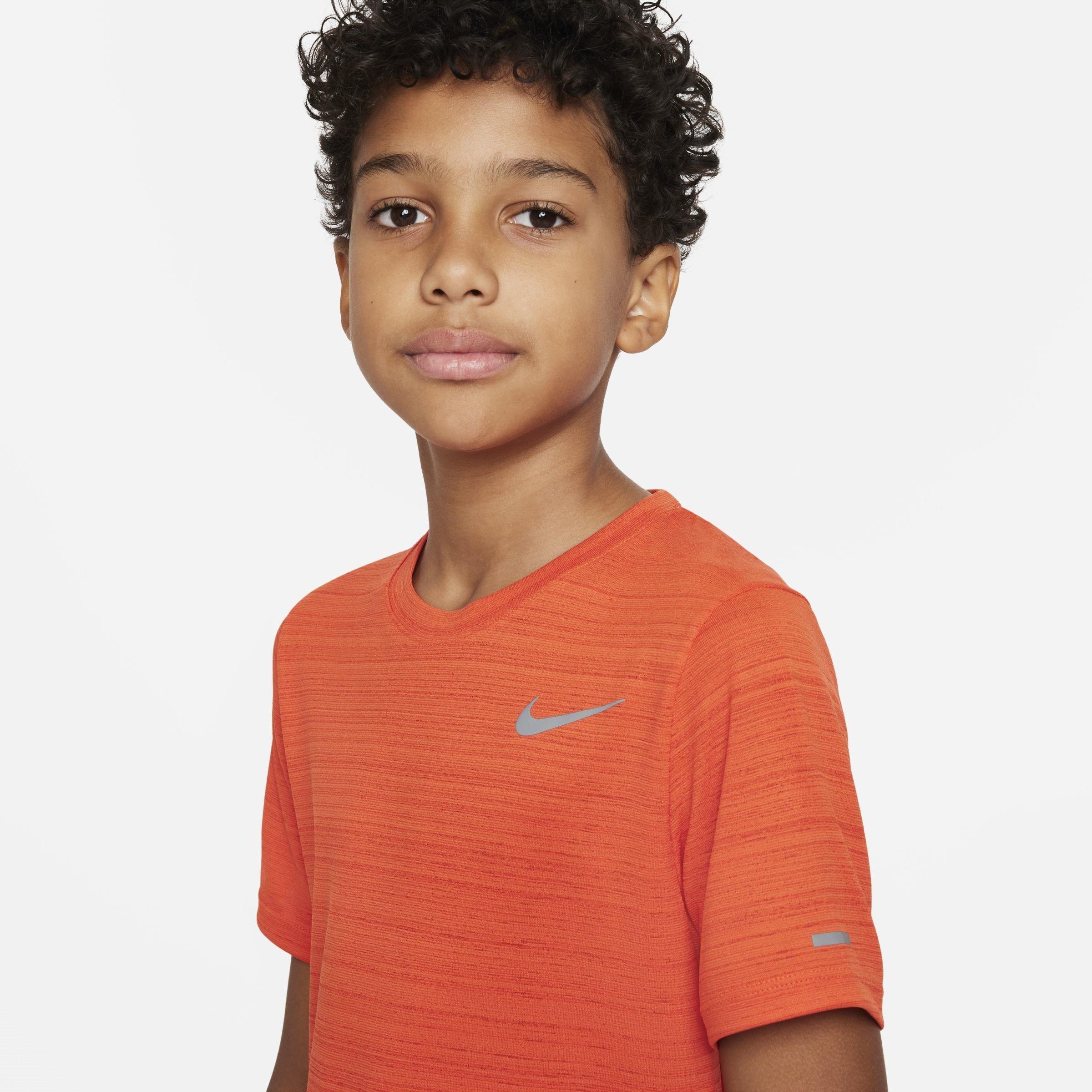 Nike Dri FIT Miler Big Kids(Boys) Training Top