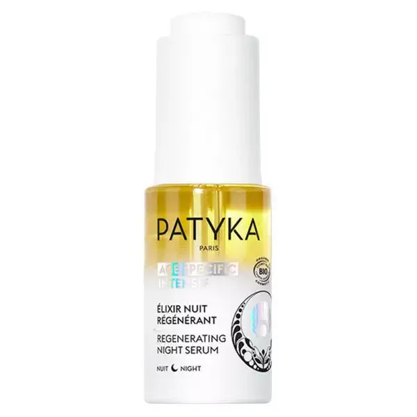 Elixir Noturno Reparador de Rugas e Firmeza Patyka 15ml