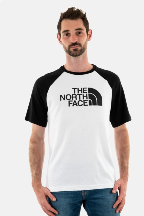 Tee shirt the north face raglan easy fn41 white