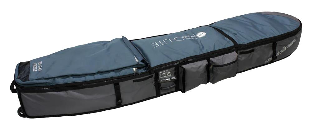 Pro-Lite Wheeled Coffin - Travel Bag - Longboard- 3-4 Boards - 9'6
