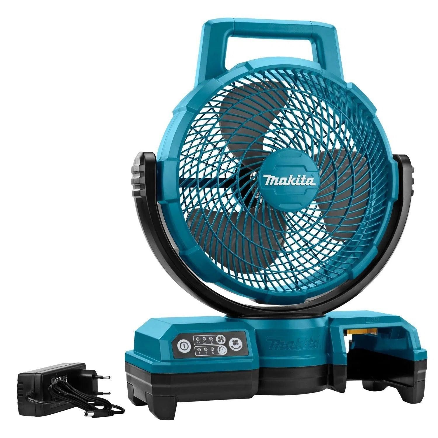 Makita DCF203Z Accu Ventilator met zwenkfunctie 14,4V / 18V Basic Body