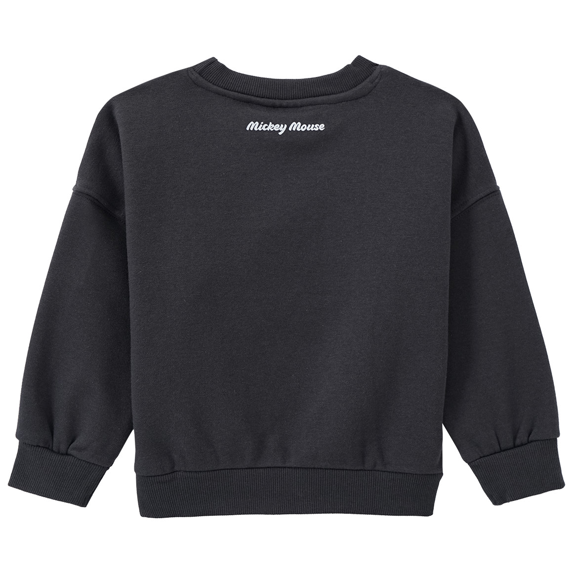 Topolino Micky Maus Sweatshirt mit großem Print dunkelgrau
