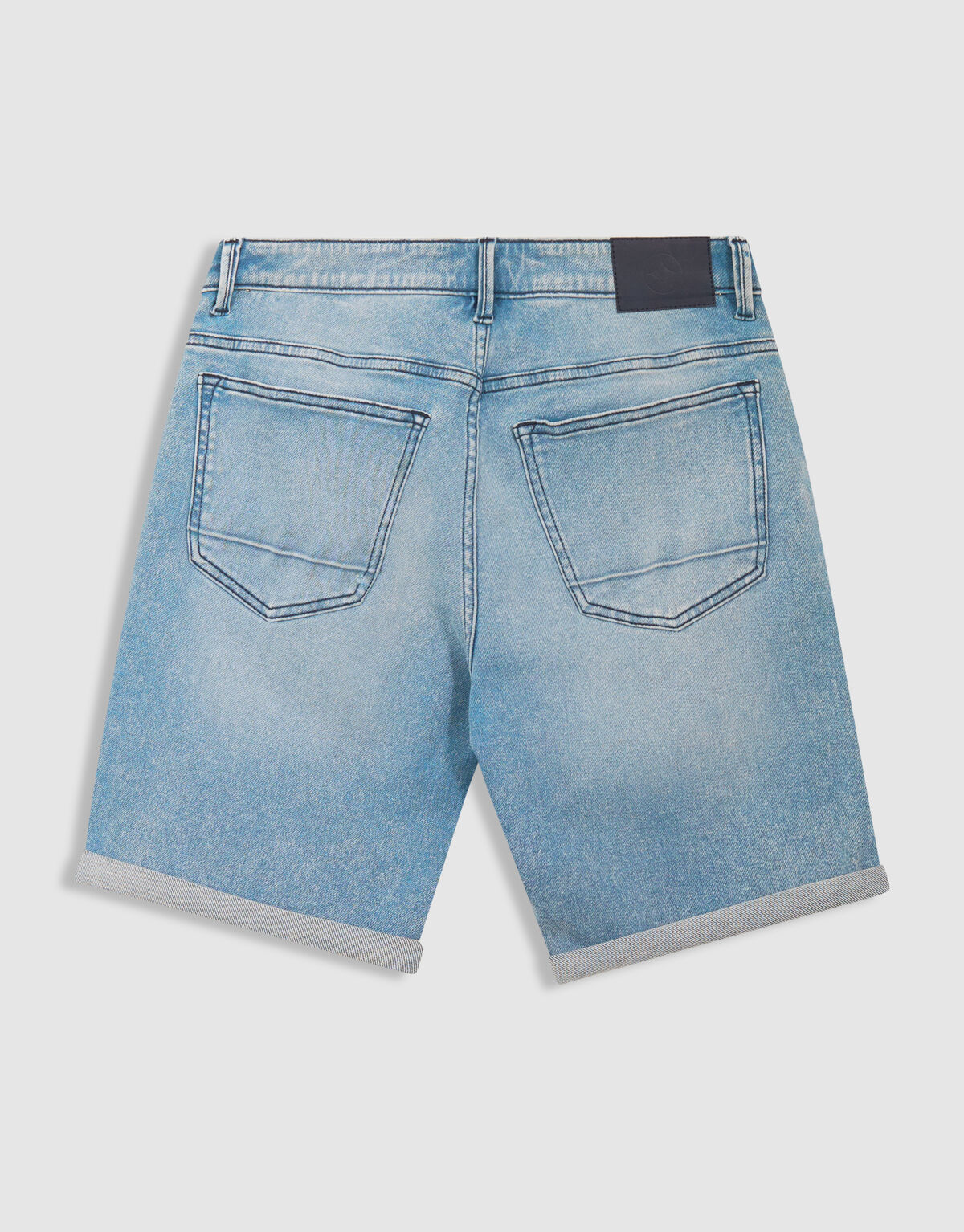 Denim Short Donkerblauw